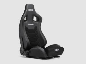 Next Level Racing ERS4 Elite PU Leather & Suede Edition Reclining Seat PU Leather and Suede Black