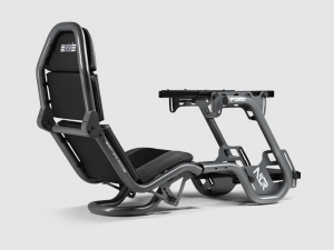 Next Level Racing F-GT Pro Formula and GT Grey Edition Racing Simulator Cockpit Steel Grey