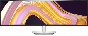 Dell LCD UltraSharp Monitor U4924DW 49 " IPS 5K Dual QHD 32:9 60 Hz 5 ms 5120 x 1440 HDMI ports quantity 2 Silver/Black