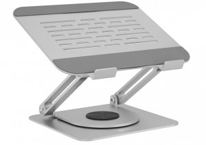 Raidsonic Laptop stands IB-NH300-R Ergonomic positioning, Rotatable design 17 " Silver