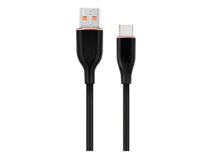 Cablexpert Premium silicon Type-C USB charging and data cable, 1.5 m CC-USB2S-AMCM-1.5M-BK