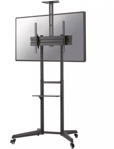 Neomounts Floor stand FL50-550BL1 TV trolley Adjustable Height, Tilt 37-70 " Maximum weight (capacity) 50 kg Black