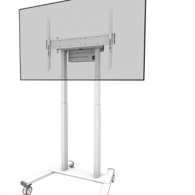 Neomounts Floor stand FL55-875WH1 TV trolley Adjustable Height 55-100 " Maximum weight (capacity) 110 kg White