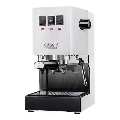 Gaggia Coffee Maker RI9481/13 Classic E24 Pump pressure 15 bar Built-in milk frother Semi-automatic Polar White