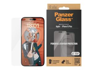 PanzerGlass Screen protector Apple IPhone 15 Plus Glass Transparent