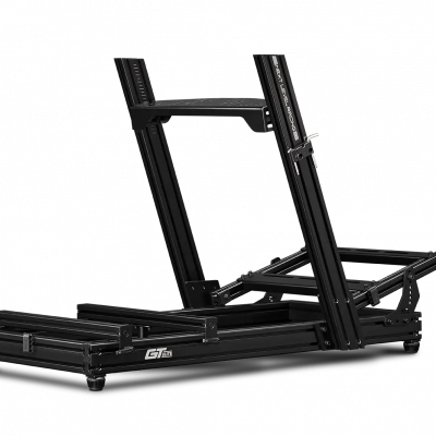 Next Level Racing GTElite Lite Aluminium Simulator Cockpit, Wheel Plate Edition Black