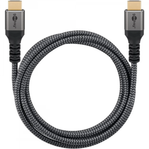 Goobay High Speed HDMI Cable with Ethernet HDMI to HDMI 1 m