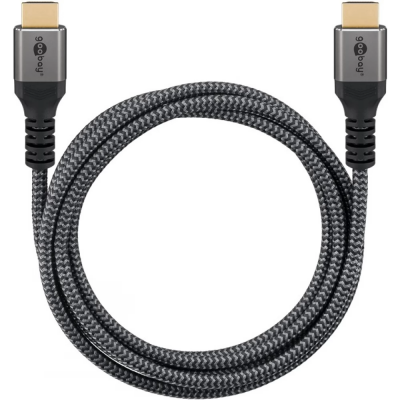 Goobay High Speed HDMI Cable with Ethernet HDMI to HDMI 1 m
