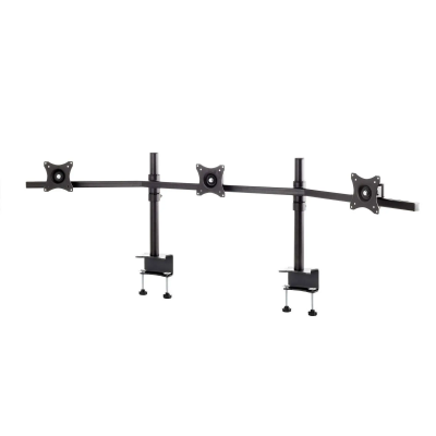 EDBAK Desk Mount SV11 desk mount for three monitors Height adjustment, tilt 19-27 " Black