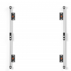 EDBAK ULS2500 Universal LED System for 2 cabinets 500mm Black