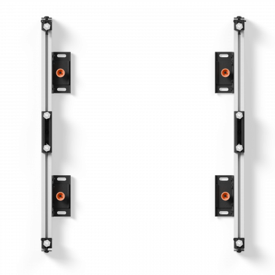 EDBAK ULS2337 UniversalLED System for 2 cabinets 600 x 337.5 Black