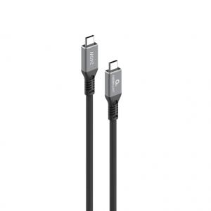 Cablexpert Premium USB4 Type-C charging and data cable, 40 Gbps, 240 W, 0.3 m CCBP-USB4-CMCM240-0.3M