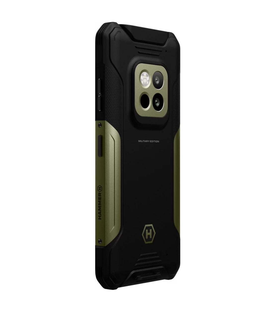 Hammer Construction 2 Green 6.58 " 1080 x 2408 pixels Mediatek Dimensity 6300 Internal RAM 6 GB 256 GB Dual SIM 3G 4G 5G Main camera resolution 50 MP Android 14 6500 mAh - Image 5