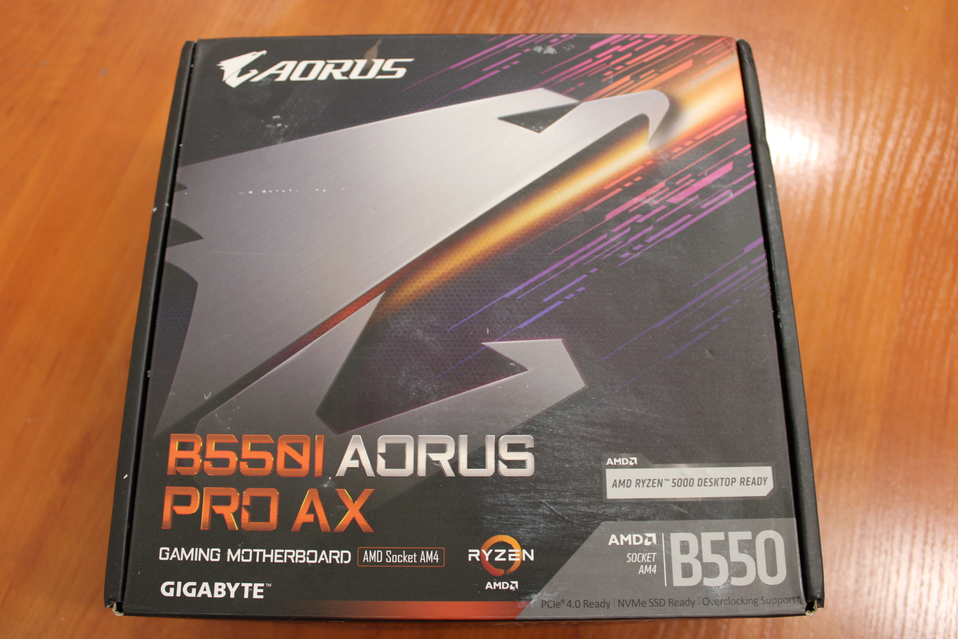 SALE OUT. Gigabyte B550I AORUS PRO AX 1.0 Processor family AMD Processor socket AM4 DDR4 DIMM Memory slots 2 Chipset AMD B Mini ITX USED, REFURBISHED, WITHOUT ACCESSORIES, ONLY BACK PANEL INCLUDED - Image 2