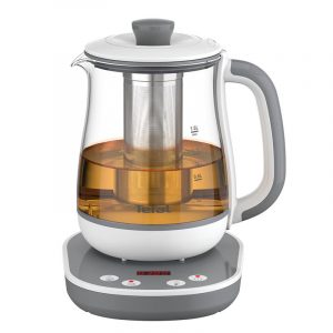 TEFAL BJ551B10 Tea Kettle 1400 W 1.5 L Glass 360° rotational base White/Grey