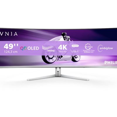 Philips 49M2C8900L/00 49 " OLED 32:9 144 Hz 0.03 ms 5120 x 1440 pixels HDMI ports quantity 2 Warranty 24 month(s)