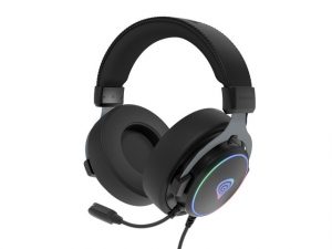Genesis Gaming Headset Neon 764 Wired Over-Ear Microphone Black