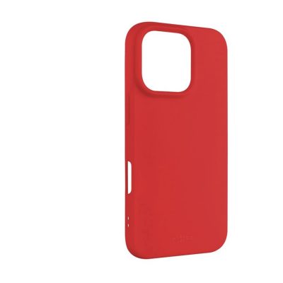 Fixed Story Back cover Apple iPhone 16 Pro Rubberized Red