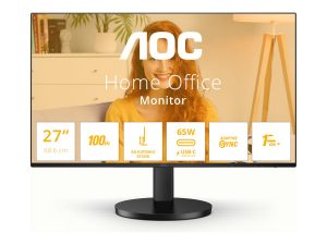 AOC Q27B3CF2 27 " IPS QHD 16:9 100 Hz 1 ms 2560 x 1440 pixels 350 cd/m² HDMI ports quantity 1 Black Warranty 36 month(s)
