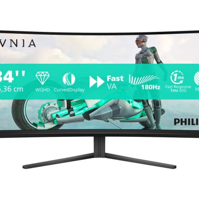 Philips 34M2C3500L/00 34 " VA 21:9 180 Hz 1 ms 3440 x 1440 pixels 300 cd/m² HDMI ports quantity 2 Warranty 24 month(s)