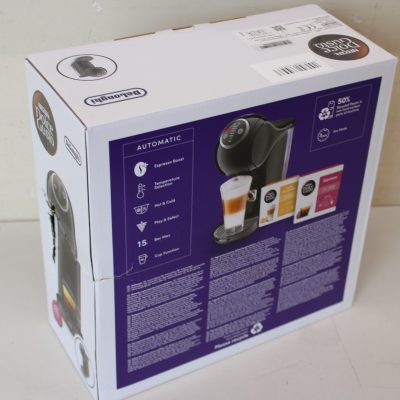 SALE OUT. Delonghi EDG315.B Dolce Gusto Coffee Maker, Black Delonghi Coffee Maker EDG315.B Dolce Gusto Pump pressure 15 bar Automatic 1400 W Black DAMAGED PACKAGING