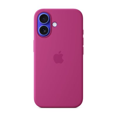 Apple Case with MagSafe Apple iPhone 16 Silicone Fuchsia