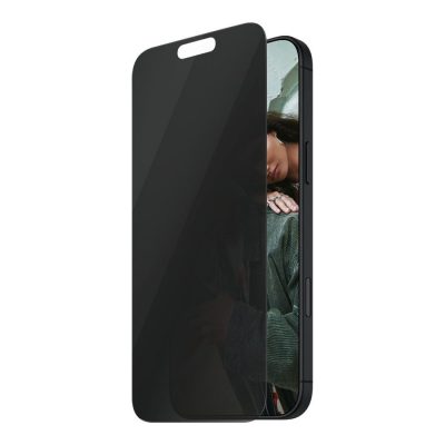 PanzerGlass Screen protector Apple iPhone 16 Pro Glass Black Ultra-Wide Fit
