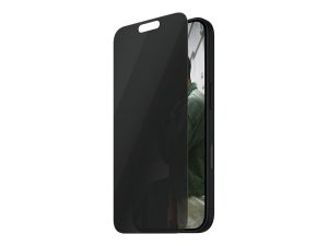 PanzerGlass Screen protector Apple iPhone 16 Glass Black Ultra-Wide Fit