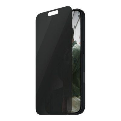 PanzerGlass Screen protector Apple iPhone 16 Glass Black Ultra-Wide Fit