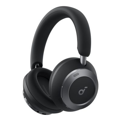 Anker Soundcore Foldable Headphones Space One Pro Bluetooth Over-ear Microphone Jet Black Wireless