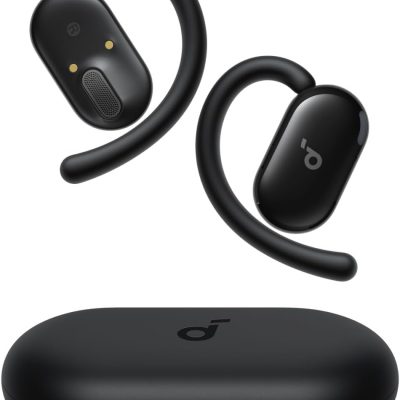 Anker Soundcore Open-Ear Headphones V20i Bluetooth Open-Ear Microphone Black Wireless