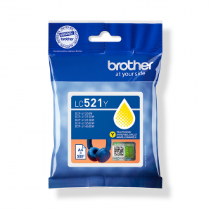 Brother LC521Y Ink Cartridges Yellow