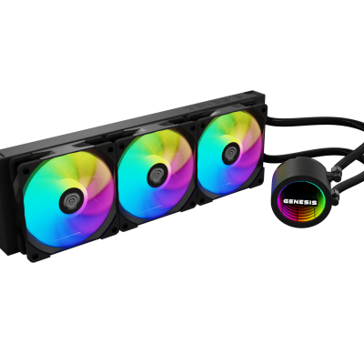 Genesis AIO Liquid Cooler Hydria 360 ARGB Intel, AMD