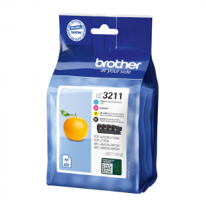 Brother Cartridge Value Pack LC3211VAL Ink cartridge Black, yellow, cyan, magenta