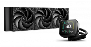 Deepcool Liquid Cooler SPARTACUS 360 Black Intel, AMD
