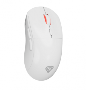 Genesis Zircon XIII Custom Gaming Mouse Wireless 2.4 GHz, USB White