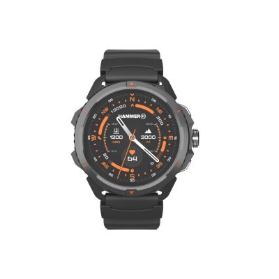 Hammer Hair Dryer Watch 2 Smart watch 1600 W GPS (satellite) Number of temperature settings 3 AMOLED Ionic function 1.5" Waterproof Black Warranty 3 month(s)