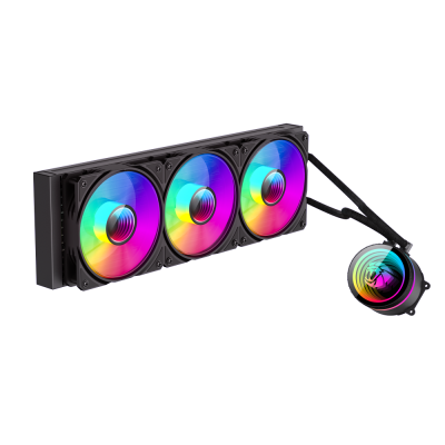 Gamemax CPU Liquid Cooler ICEBURG 360 INFINITY BK Black