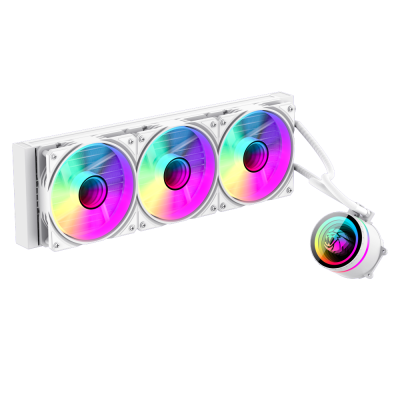 Gamemax CPU Liquid Cooler ICEBURG 360 INFINITY WH White