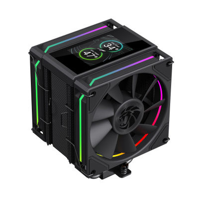 Gamemax CPU Air Cooler SIGMA 620 LCD BK Black