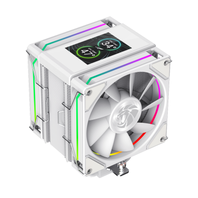 Gamemax CPU Air Cooler SIGMA 620 LCD WH White