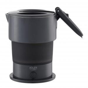 Adler Silicon Travel Kettle AD 1377 Travel Kettle 600 W 0.6 L Silicon Grey
