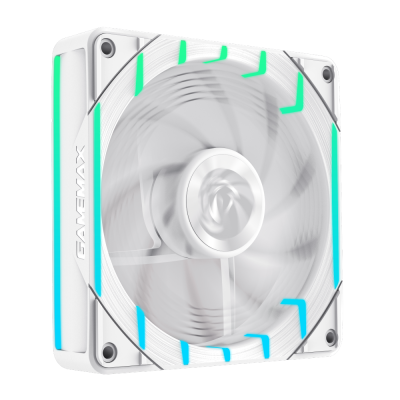 Gamemax Case Fan TORNADO T12 ARGB-RW White