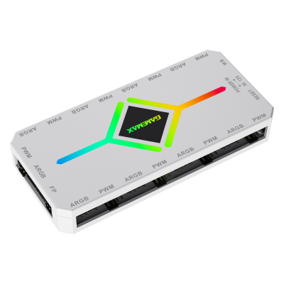Gamemax V4.0 ARGB PWM HUB WT Hub for Gaming Chassis