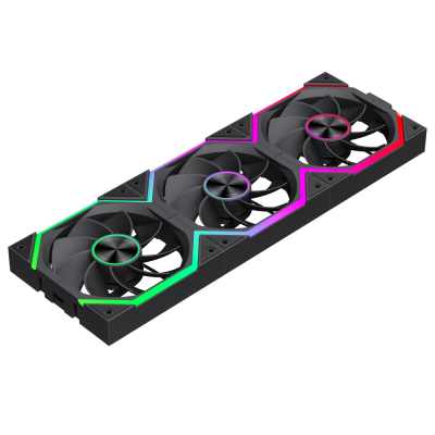 Gamemax FN12A-N2 WL-R Case fan Black