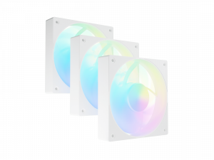 Fury Sai S12 ARGB PWM, 3-pack Fan White