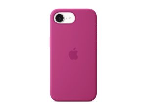 Apple iPhone 16e Silicone Case – Fuchsia Apple