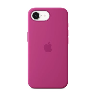 Apple iPhone 16e Silicone Case – Fuchsia Apple