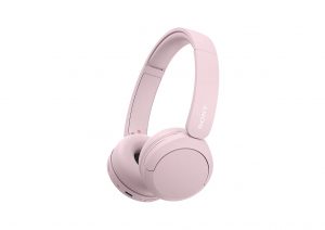 Sony Headphones WH-CH520 Bluetooth On-Ear Pink Wireless
