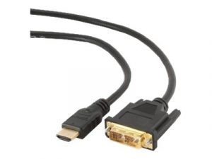 Gembird monitoriaus kabelis HDMI/DVI-DM (18+1) 1.8m Cablexpert HDMI to DVI-D 1.8 m